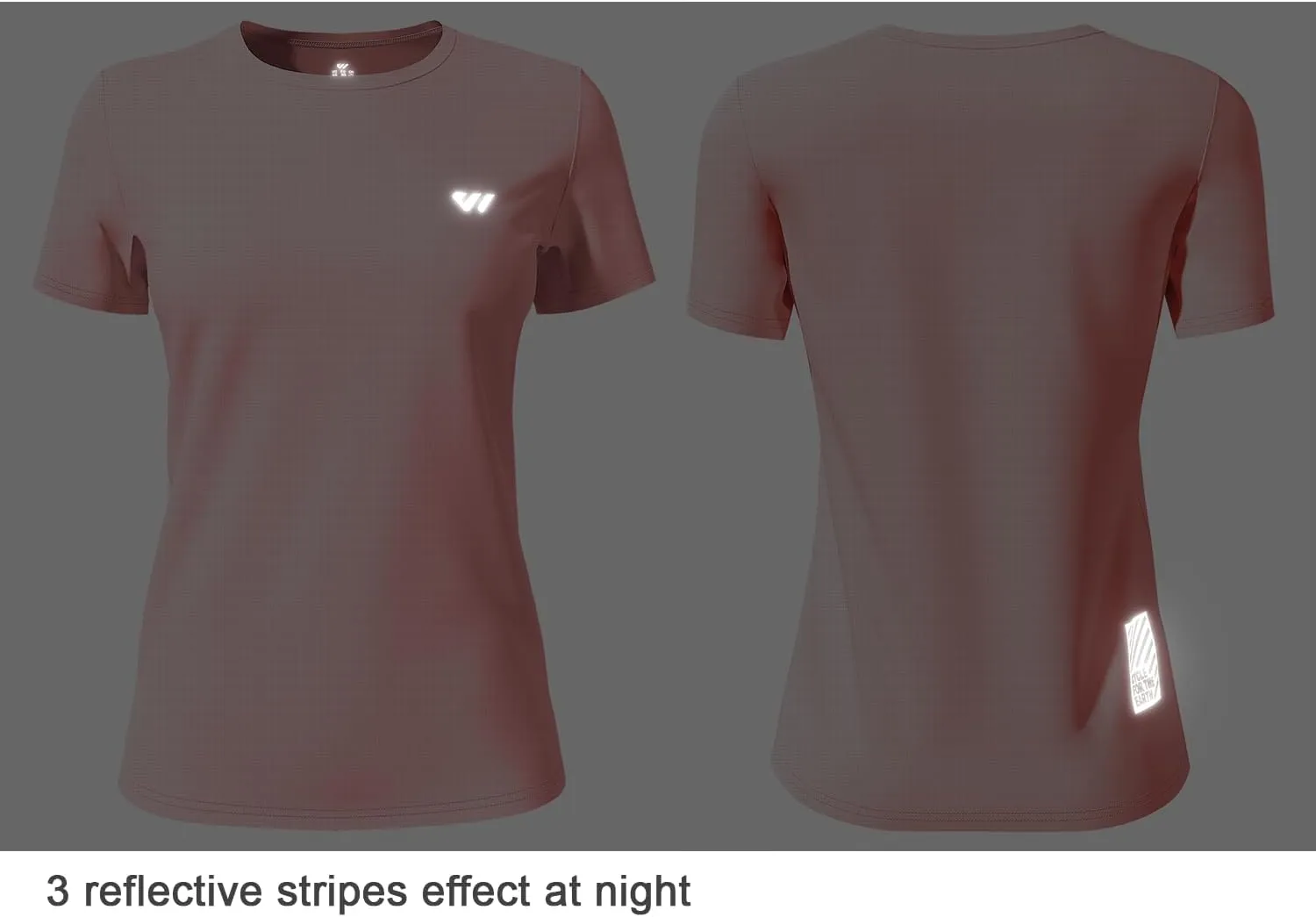 3-5 Pack Workout Shirts Women Running Quick Dry Crew Neck Gym Moisture Wicking T-Shirts Athletic Yoga Tee Top UPF 50 