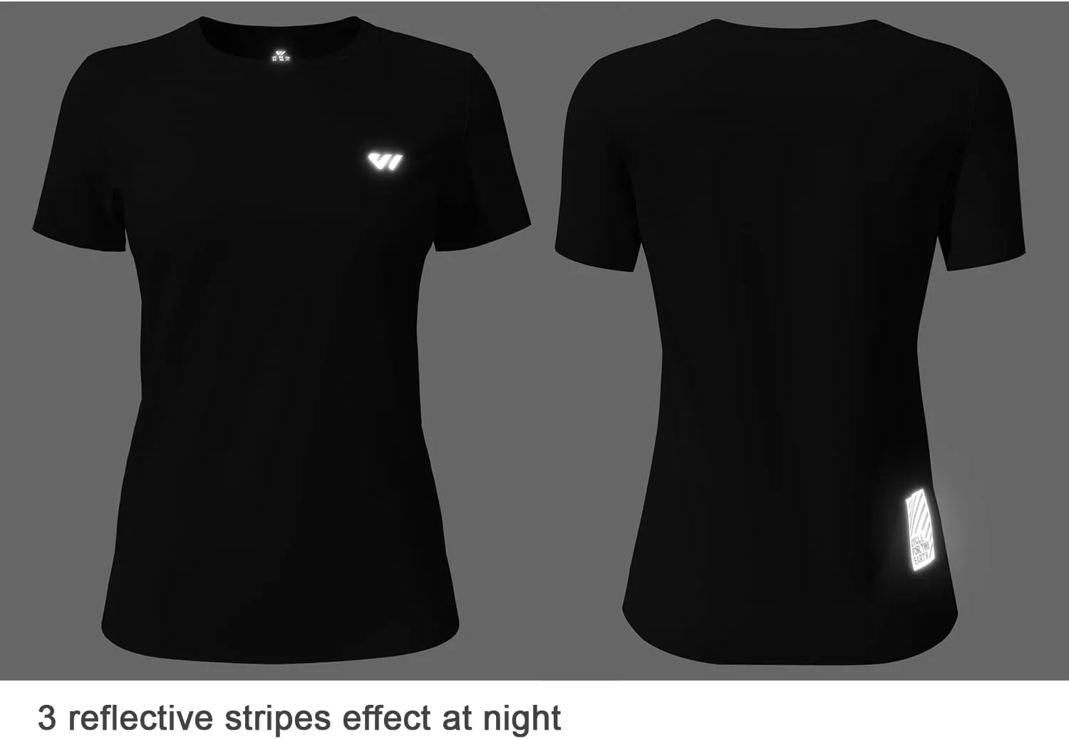 3-5 Pack Workout Shirts Women Running Quick Dry Crew Neck Gym Moisture Wicking T-Shirts Athletic Yoga Tee Top UPF 50 