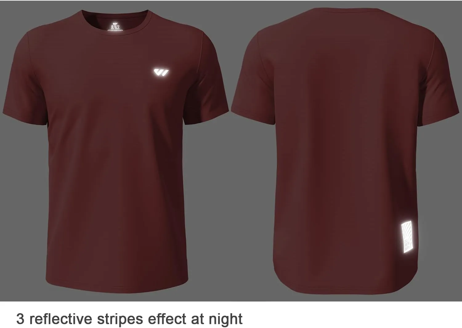3 or 5 Pack Workout Shirts for Men Quick Dry Running T-Shirt Short Sleeves Moisture Wicking Crew Neck Tee Athletic Casual Top
