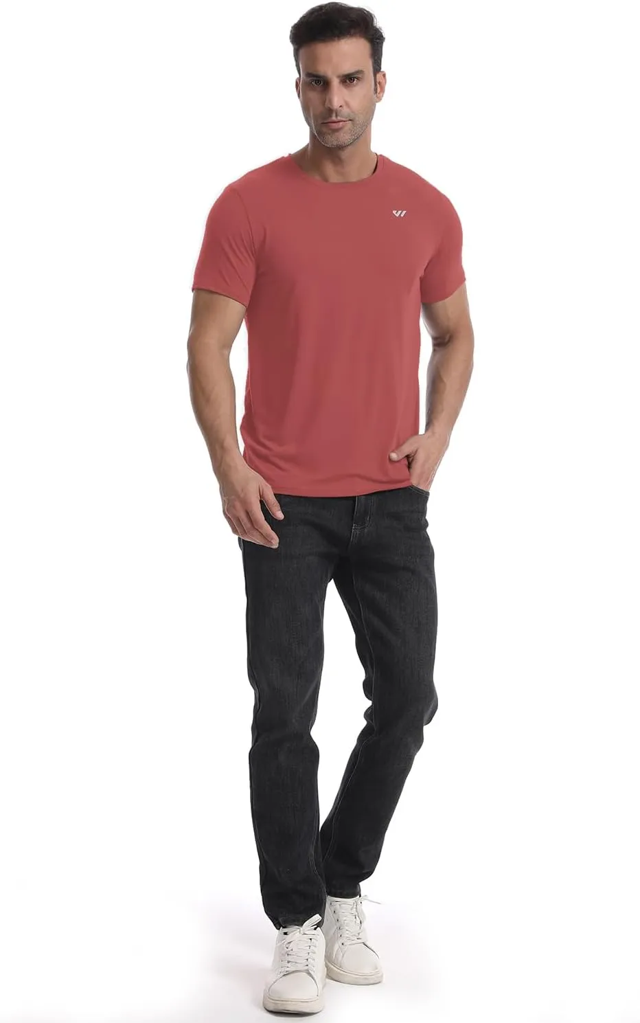 3 or 5 Pack Workout Shirts for Men Quick Dry Running T-Shirt Short Sleeves Moisture Wicking Crew Neck Tee Athletic Casual Top