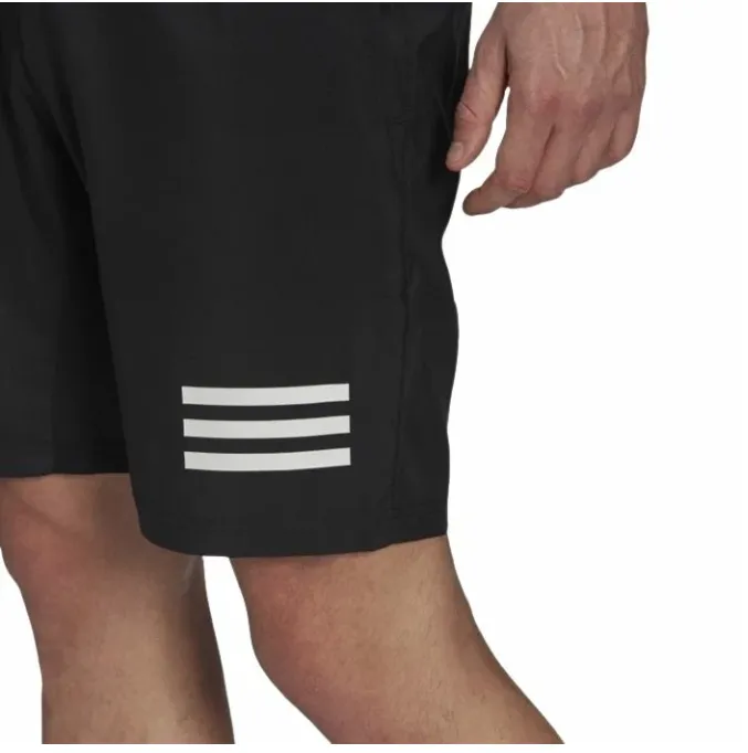 Adidas Club 3-Stripe Shorts (Black)