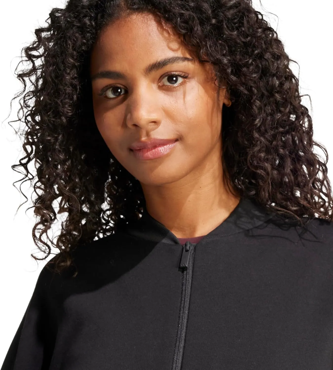 adidas Women's Essentials Contemporary Logo Bomber Jacket