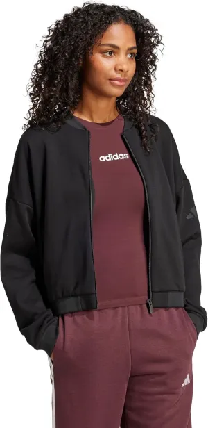 adidas Women's Essentials Contemporary Logo Bomber Jacket