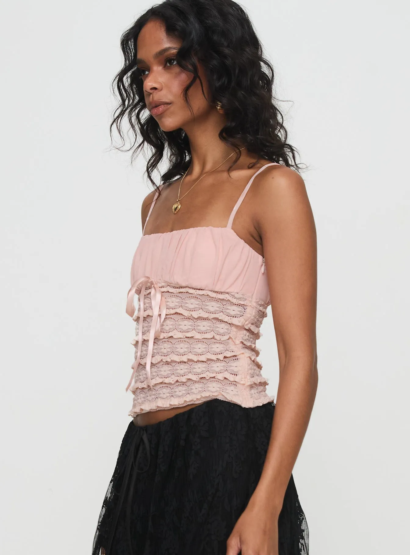Alfredo Top Pink