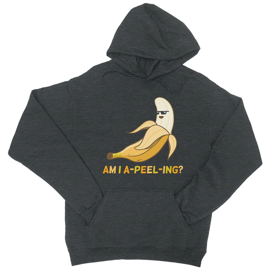 Apeeling Banana Unisex Pullover Hoodie Funny Valentine's Day Gift