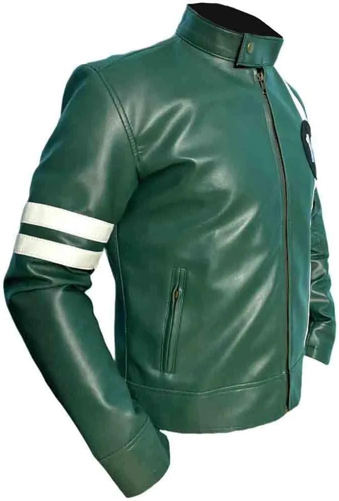 Ben-10 Jacket - Ben Tennyson Alien Force Jacket, Light Green, XXS