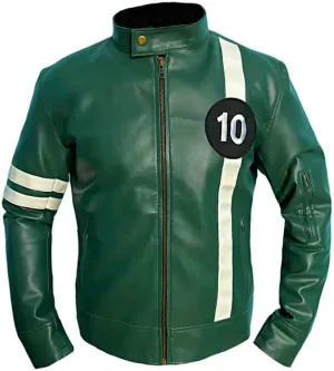 Ben-10 Jacket - Ben Tennyson Alien Force Jacket, Light Green, XXS