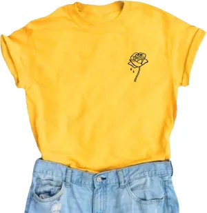 BLACKOO Women Cute T Shirt Juniors Graphic Tops