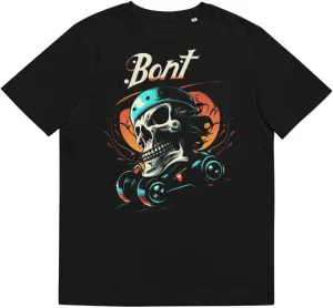 Bont Unisex Organic Cotton Skull Skate t-Shirt
