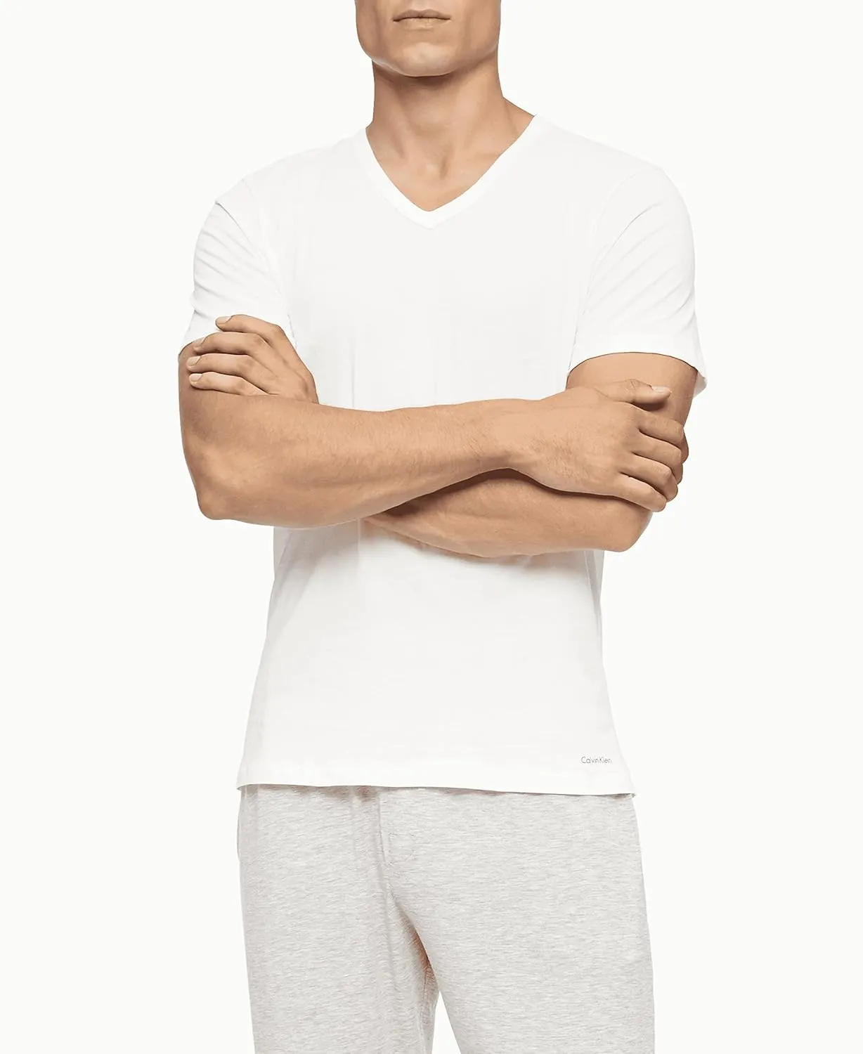 Calvin Klein Men's Cotton Classic 5-Pack Slim Undershirts