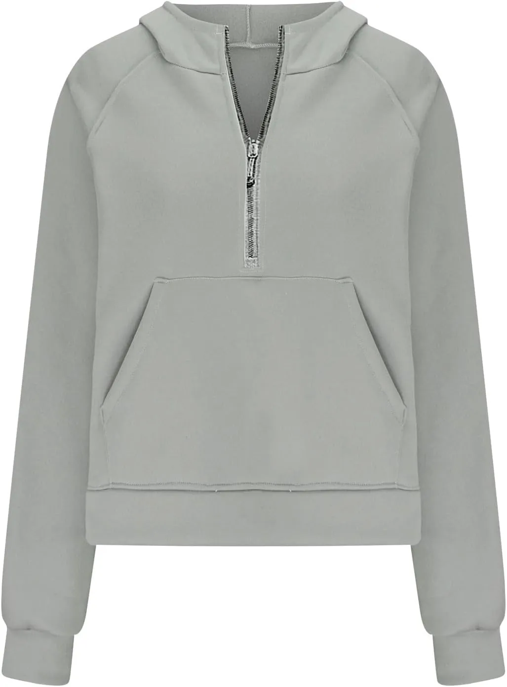 Ceboyel Oversized Sweatshirt for Women Long Sleeve Pullover Tops 1/4 Zip Up Hoodie Y2k Trendy Fall Clothing 2023