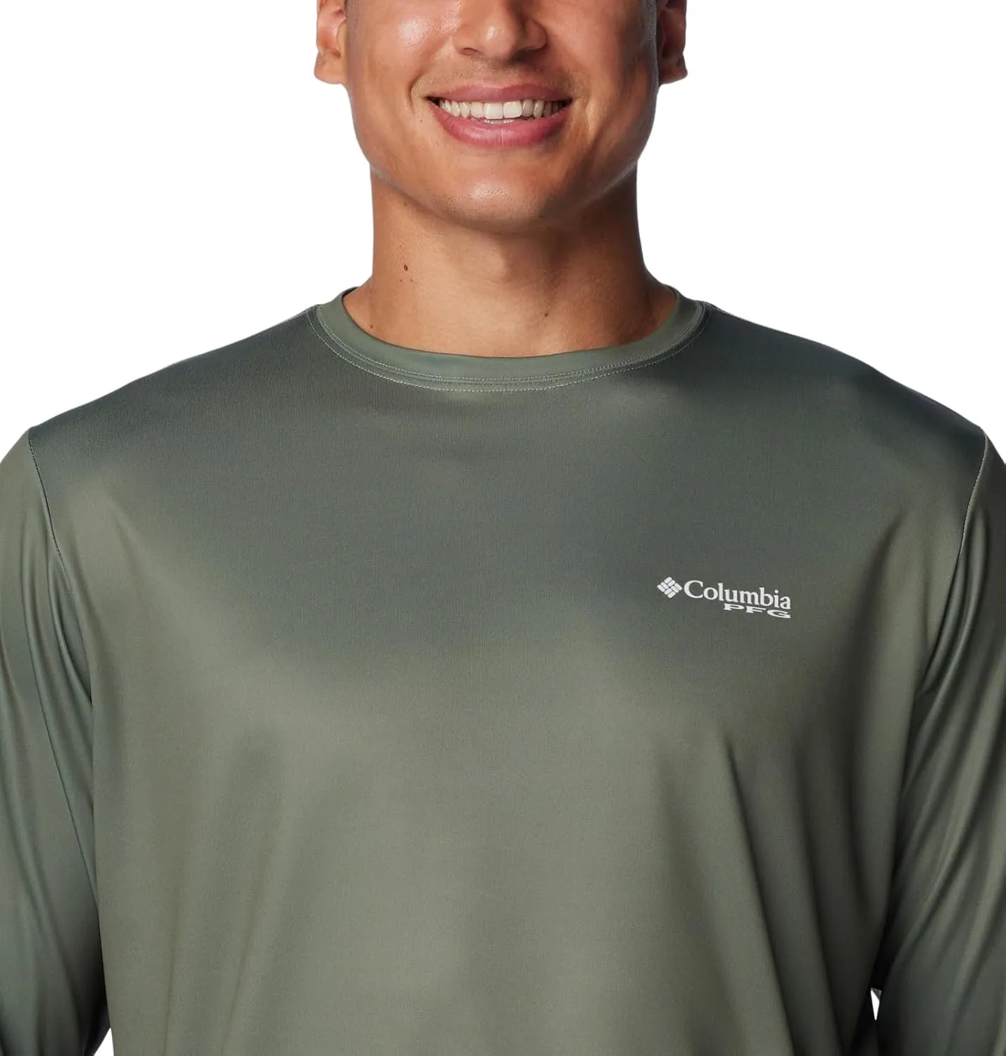 Columbia Men's PFG Terminal Tackle Fish Flag Long Sleeve Fishing Shirt