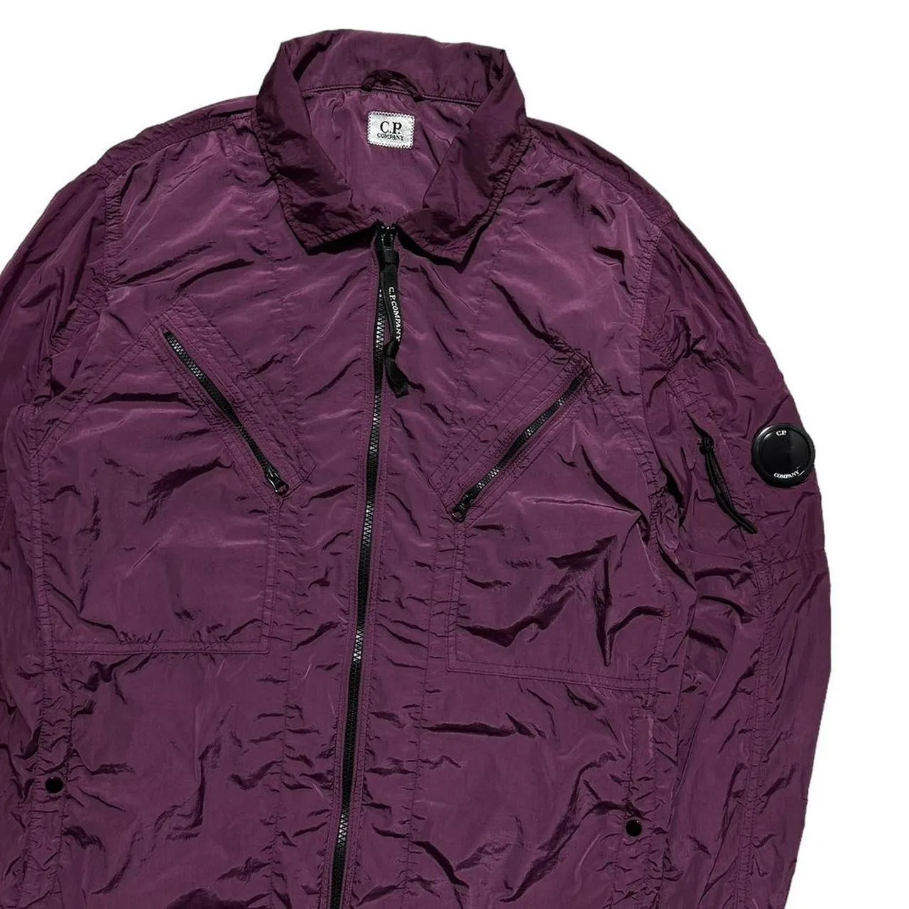 CP Company Purple Nylon Overshirt