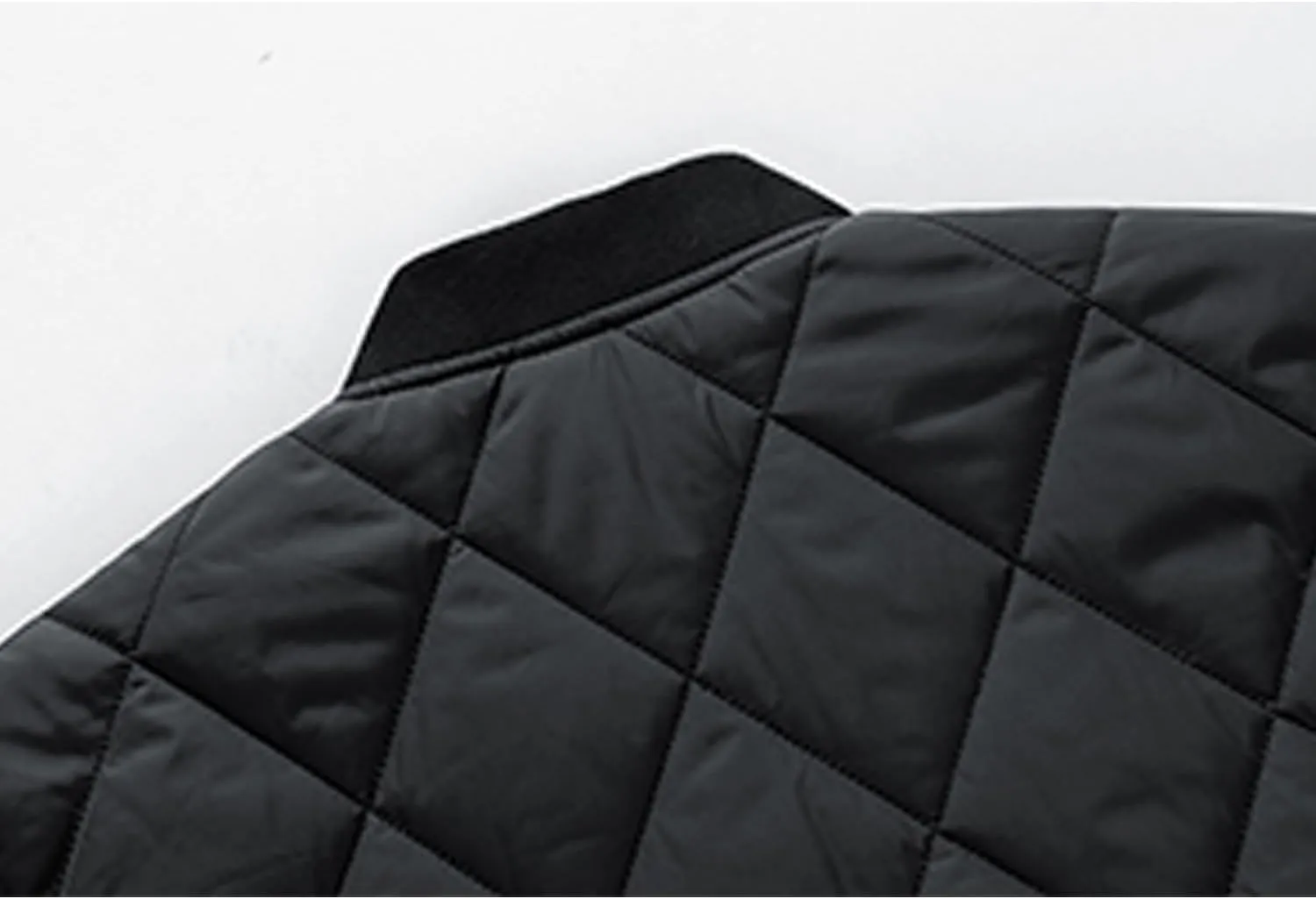 Custom Puffer Jacket Men Lightweight Down Jackets Customize Logo Text Personalized Baseball Coat