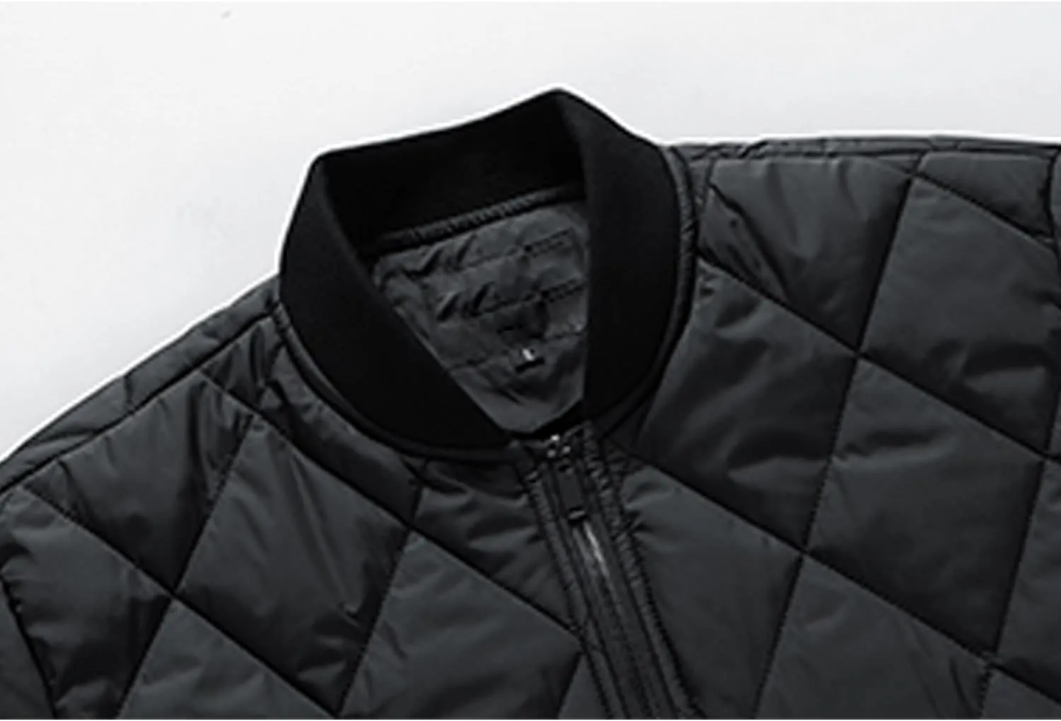 Custom Puffer Jacket Men Lightweight Down Jackets Customize Logo Text Personalized Baseball Coat