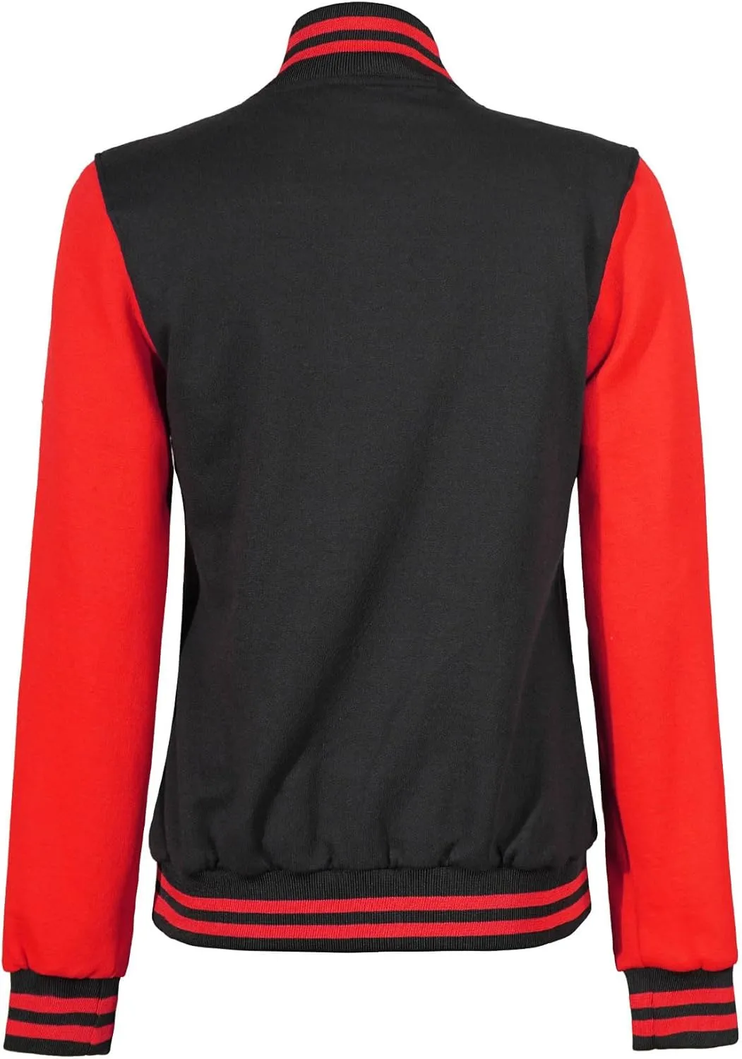 Decrum Varsity Jacket Women - Trendy Womens Letterman Jackets Highschool Baseball Bomber