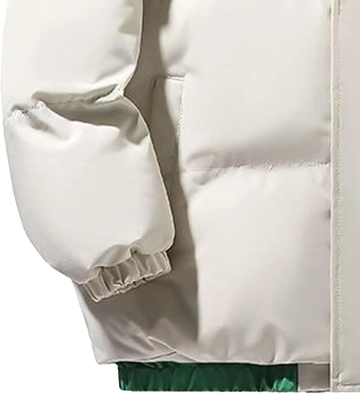 DGHM-JLMY Men Hooded Winter Coat Warm Bread Clothing Windproof Thicken Cotton-Padded Jacket Trend sports Outwear