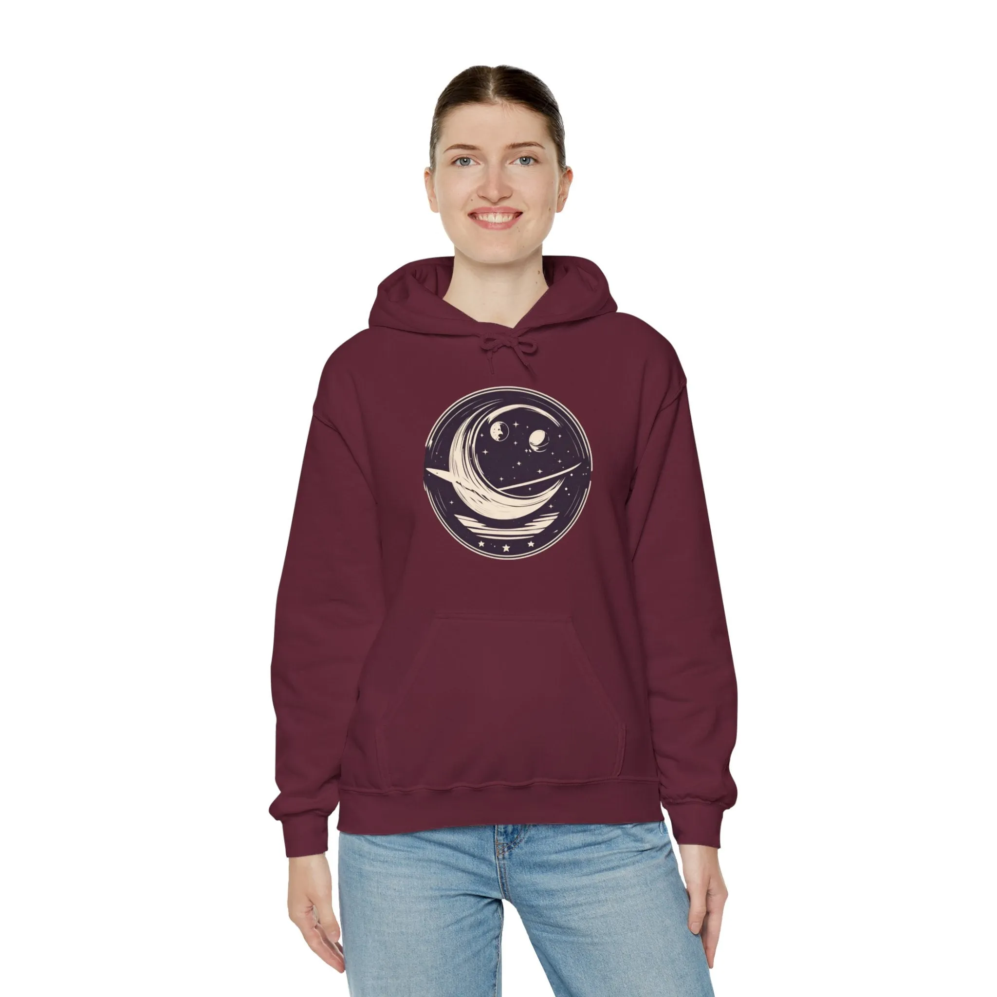 Don't Look Up Spaceart Sci-Fi Hoodie