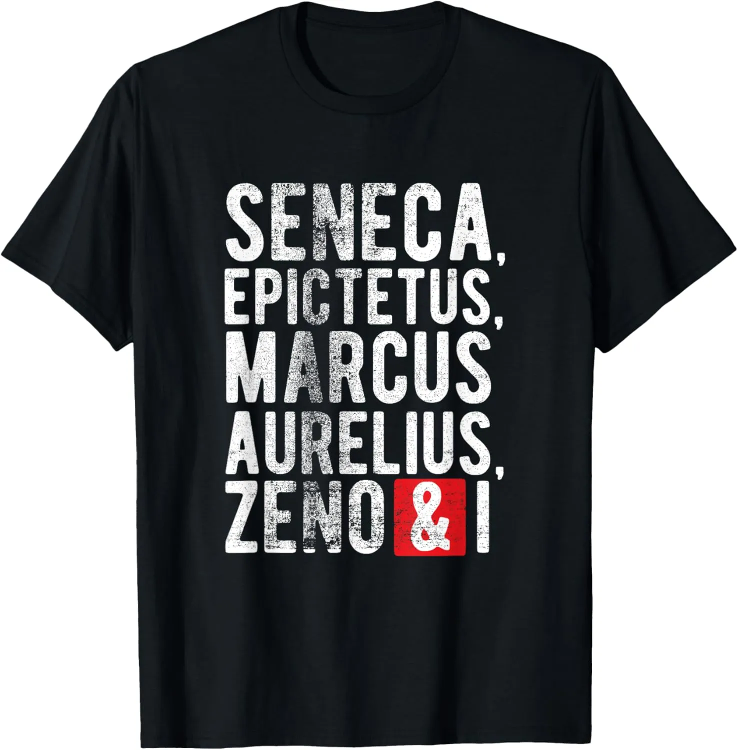 Funny Stoic Gift Stoic Philosophers Stoicism T-Shirt