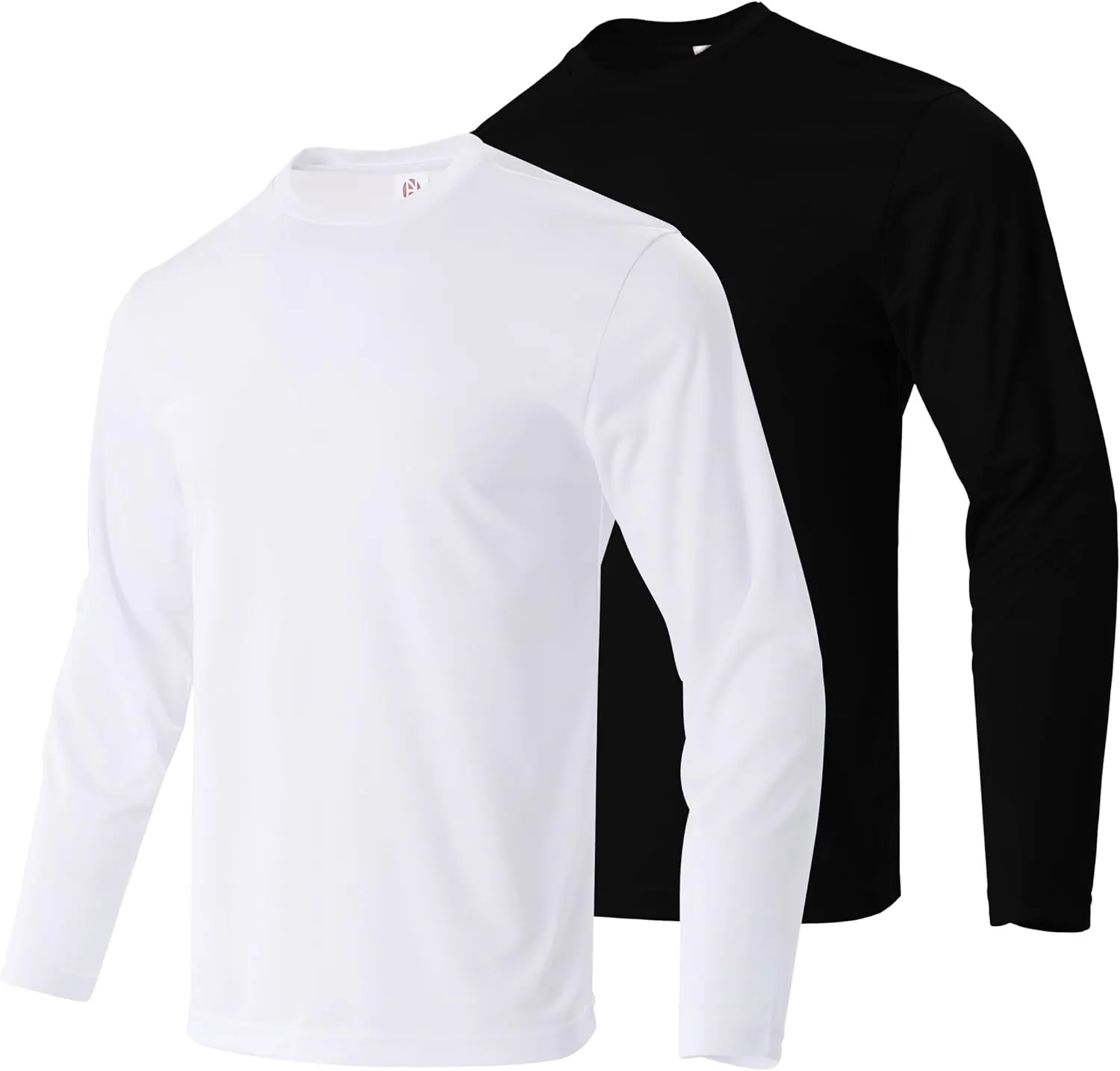 Gary Com Men Long Sleeve T-Shirts Pack Quick Dry Athletic Running Activewear Workout Tee Shirts for Men Crew Neck Tops