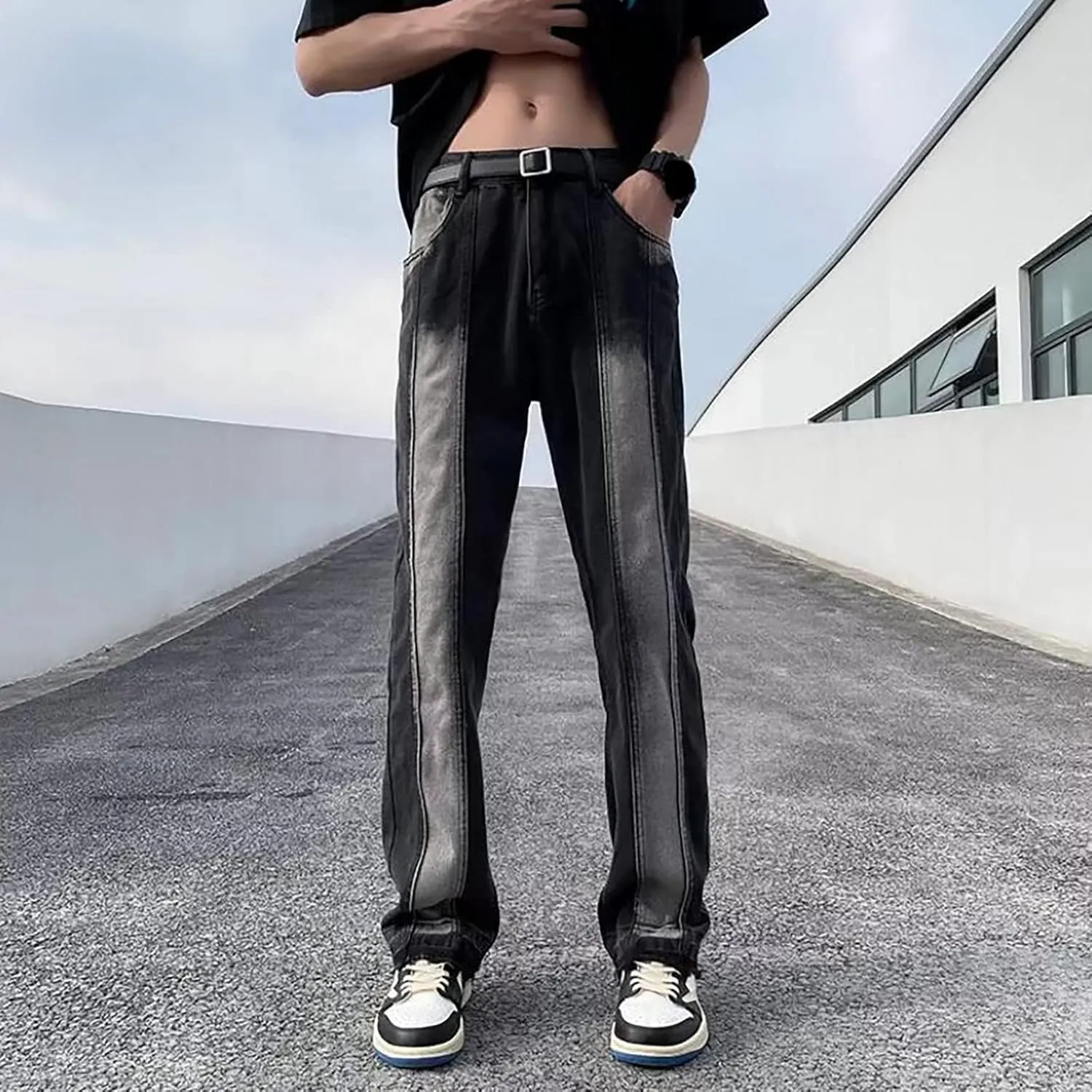 GIERIDUC Men Fashion Sports Casual Pants Pantalon De Vestir para Hombre Business Casual with Khakis Stretch Joggers for Men