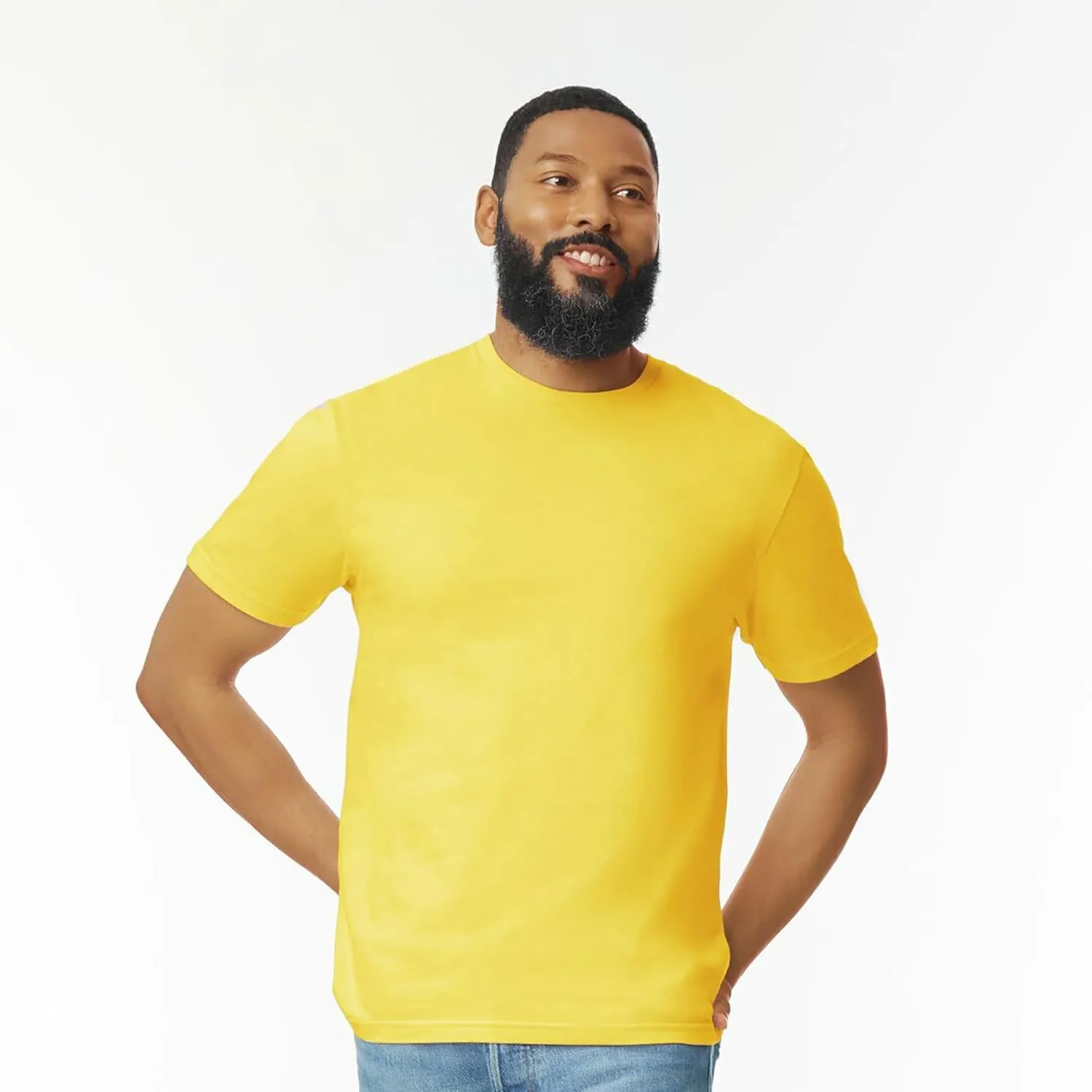 Gildan Unisex Adult Softstyle Cotton T-Shirt, Style G64000, Multipack
