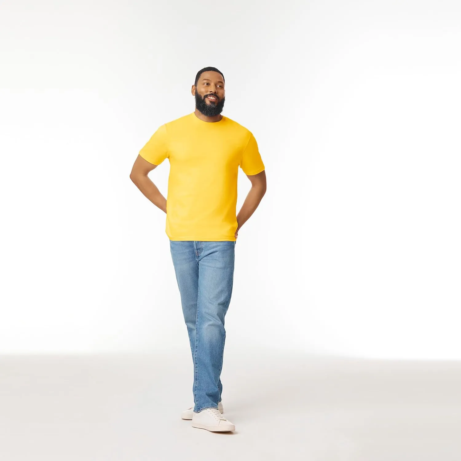 Gildan Unisex Adult Softstyle Cotton T-Shirt, Style G64000, Multipack