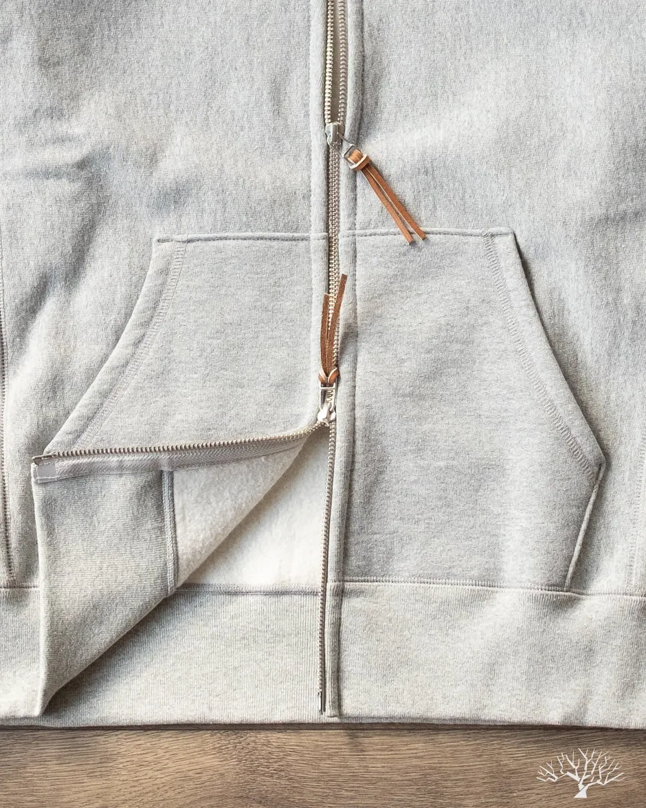 Heavyweight Zip Hoody - Grey
