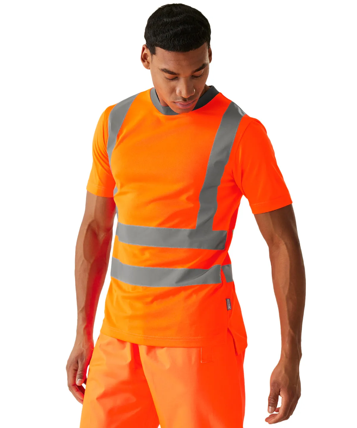 Hi-vis Pro contract t-shirt | Orange