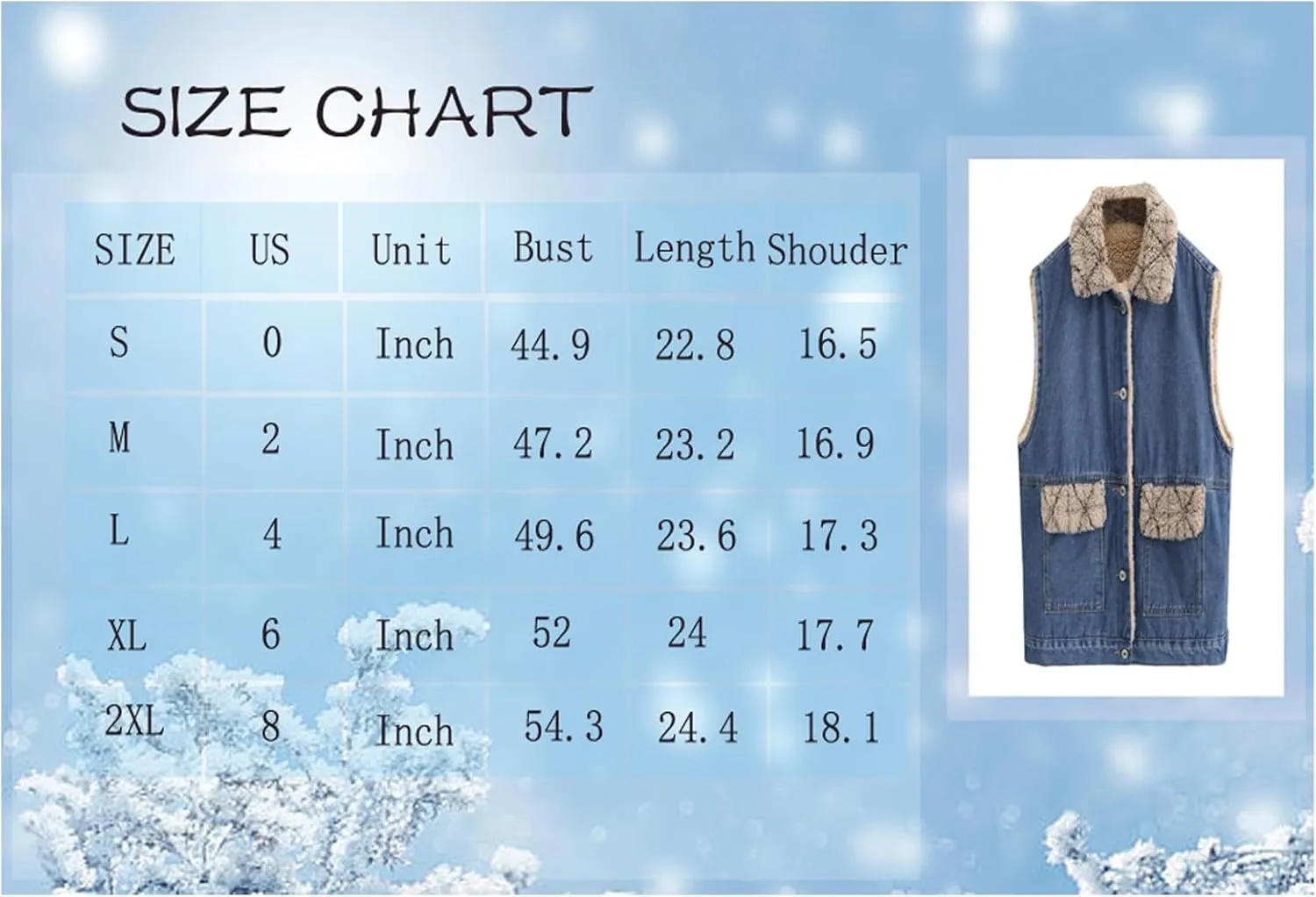 JiruixinAutumn and winter velvet casual denim jacket, retro and fashionable women's winter plus size denim vest