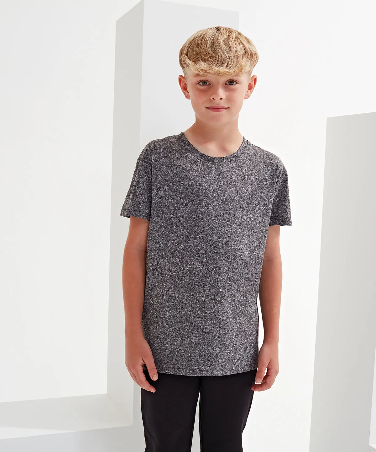 Kids TriDri® performance t-shirt | Blue Melange