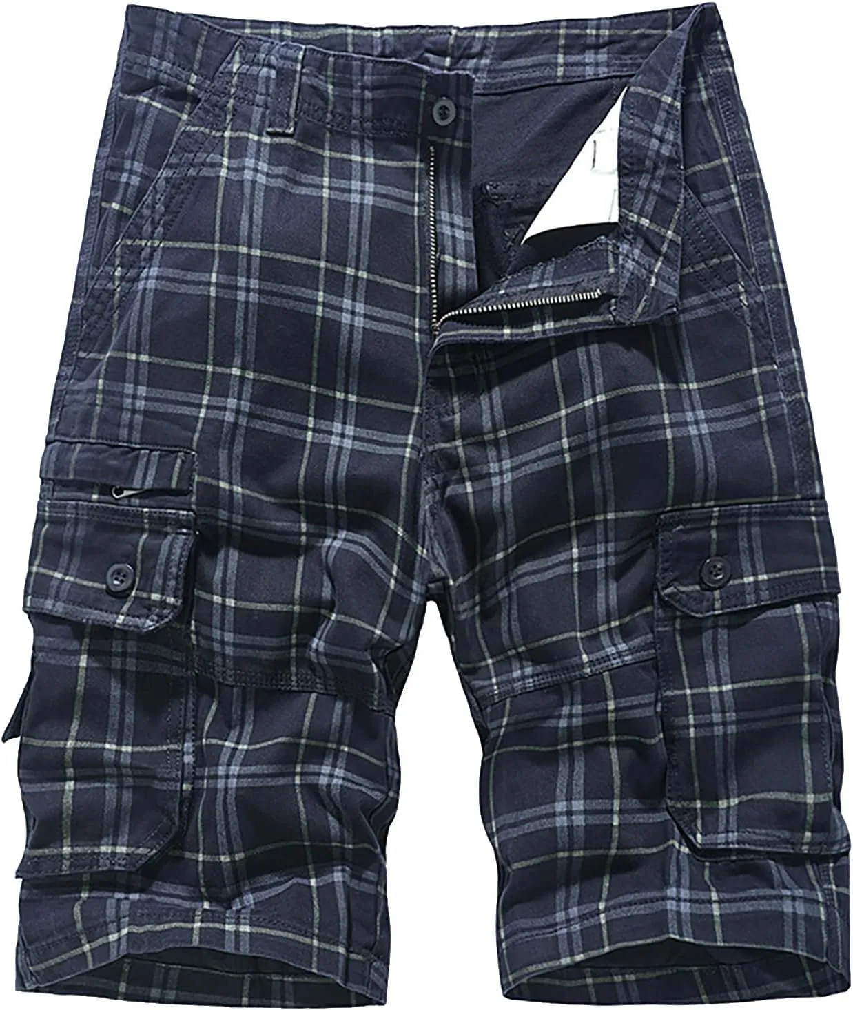 LCMTWX Mens Work Shorts Waist Pant Short Cargo Pant Solid Splice Pocket Drawstring Shorts Fashion Mens Shorts 10 Inch Mens