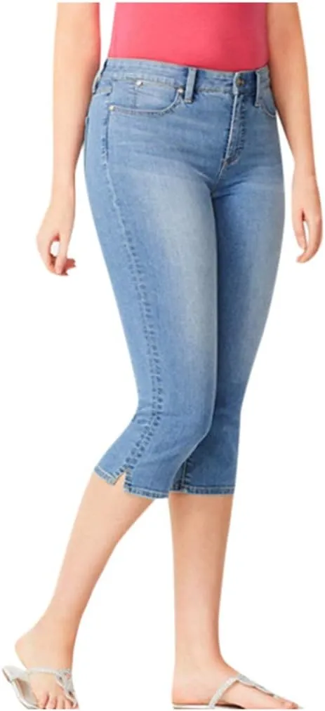 Linen Pants for Women Hight Jeans Stretch Length Waisted Slim Women Women's Jeans Women's Capri Pants High Waist