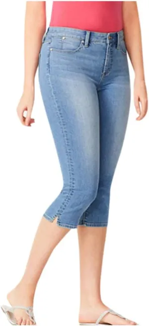 Linen Pants for Women Hight Jeans Stretch Length Waisted Slim Women Women's Jeans Women's Capri Pants High Waist