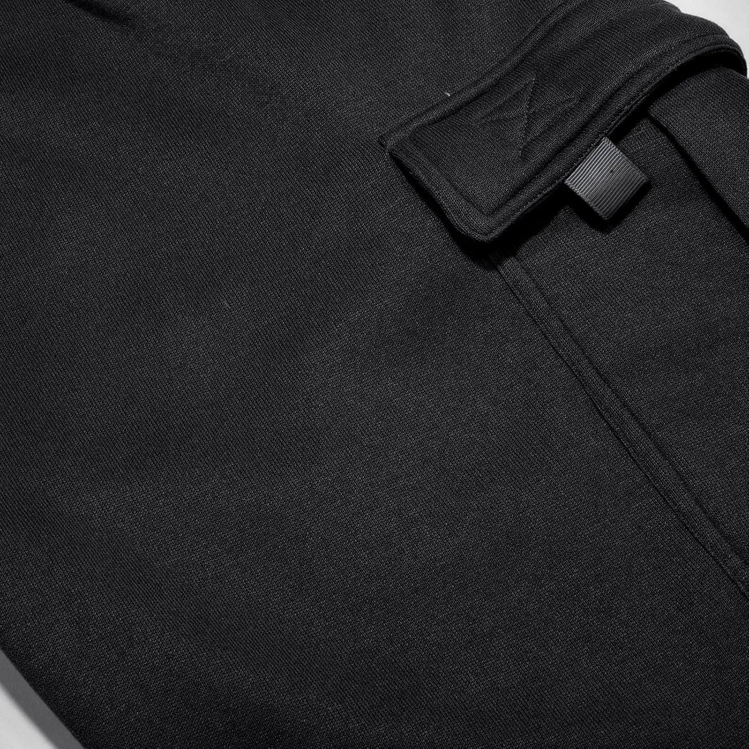 Men Cargo Shorts and Pants Leisure Color Fashion Men's Solid Summer Men's pants Chores Para Hombre Men's Cargo Black
