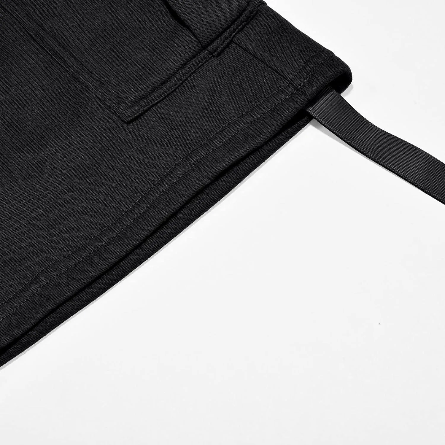 Men Cargo Shorts and Pants Leisure Color Fashion Men's Solid Summer Men's pants Chores Para Hombre Men's Cargo Black