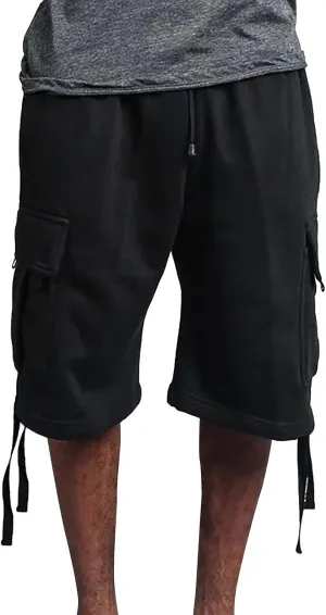 Men Cargo Shorts and Pants Leisure Color Fashion Men's Solid Summer Men's pants Chores Para Hombre Men's Cargo Black