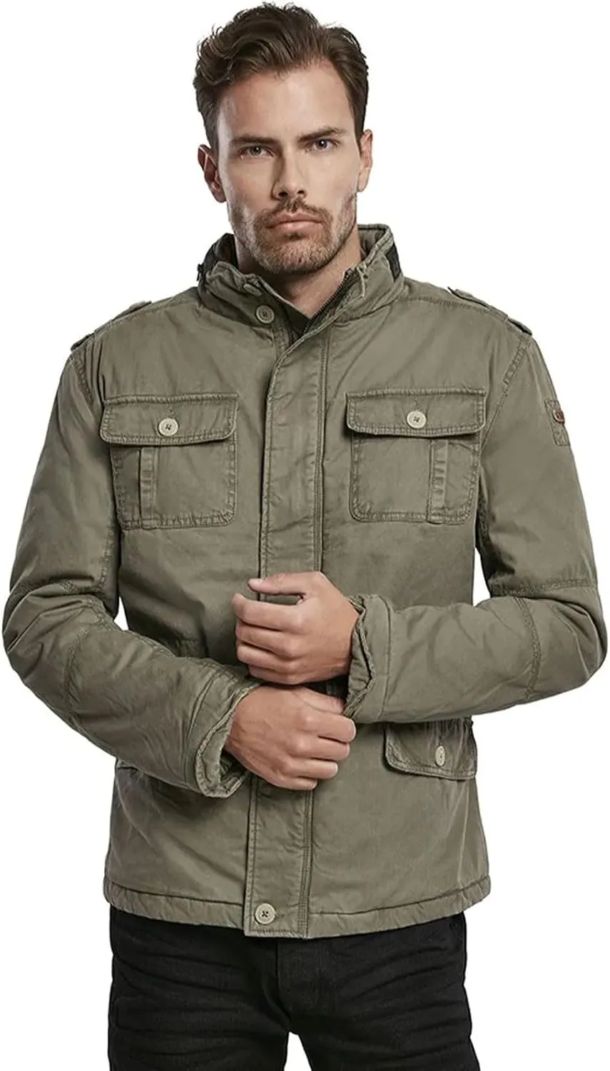 Men Sherpa-Lined Military