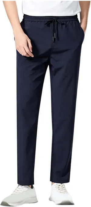 Mens Joggers Slim Fit Joggers Sweat Pants Outdoor Sports Pull On Pant Soft Jogging Jogger