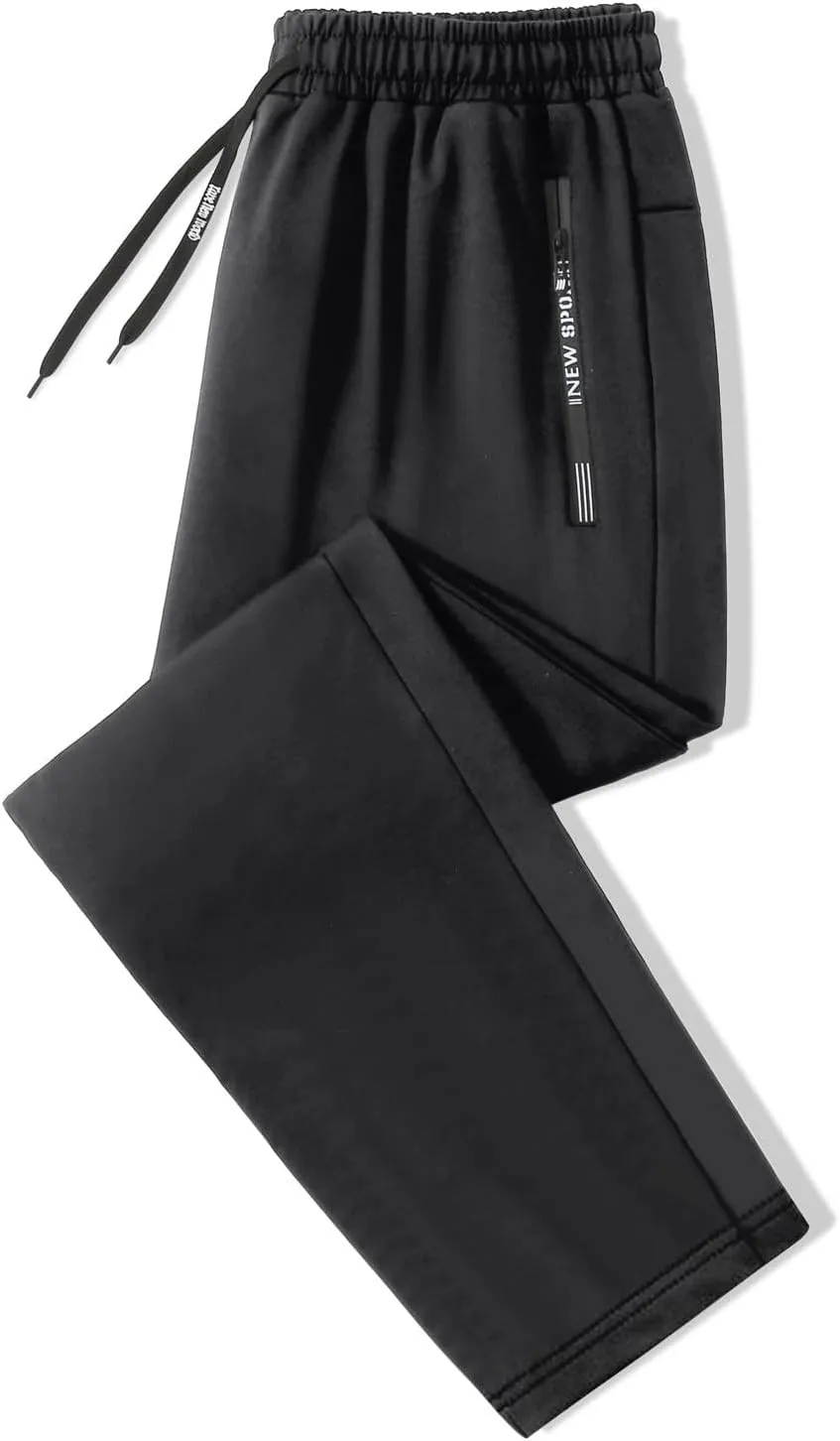Mens Joggers Slim Fit Joggers Sweat Pants Outdoor Sports Pull On Pant Soft Jogging Jogger