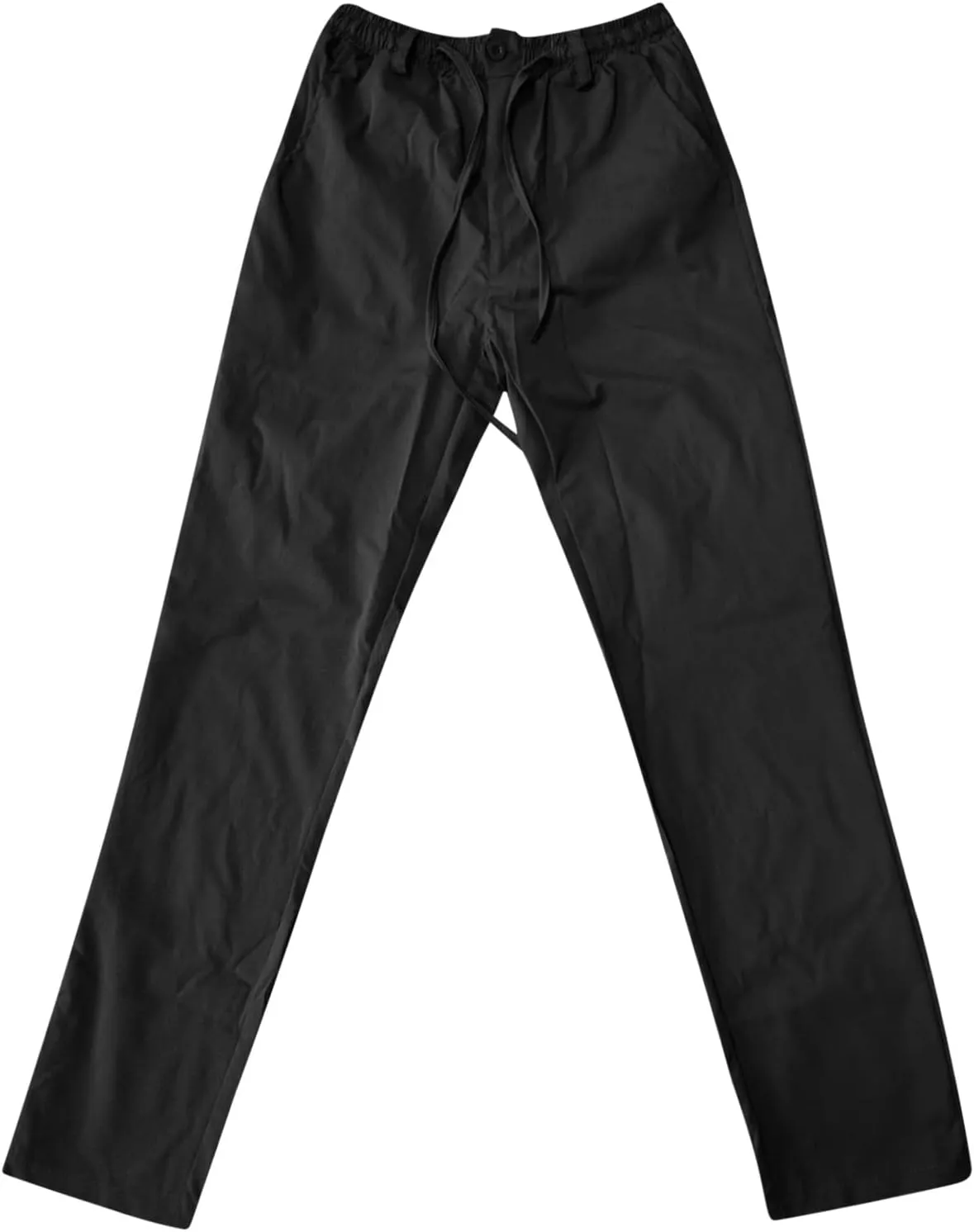 Men's Lightweight Linen Pant Cargo Combat Joggers Loose Casual Sweatpants Running Gym Training Sweat Pants