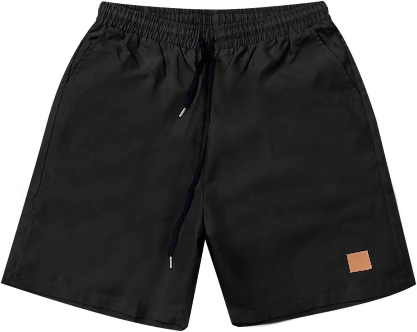 Mens Shorts - Casual Drawstring Summer Beach Stretch Twill Chino Golf Shorts