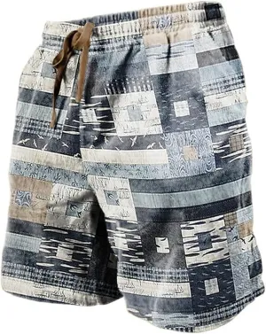 Mens Summer Shorts Men's Sports Shorts Beach Shorts Casual Cotton Linen Shorts Chores Para Men's Casual Mens