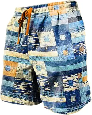 Mens Summer Shorts Men's Sports Shorts Beach Shorts Casual Cotton Linen Shorts Chores Para Men's Casual Mens