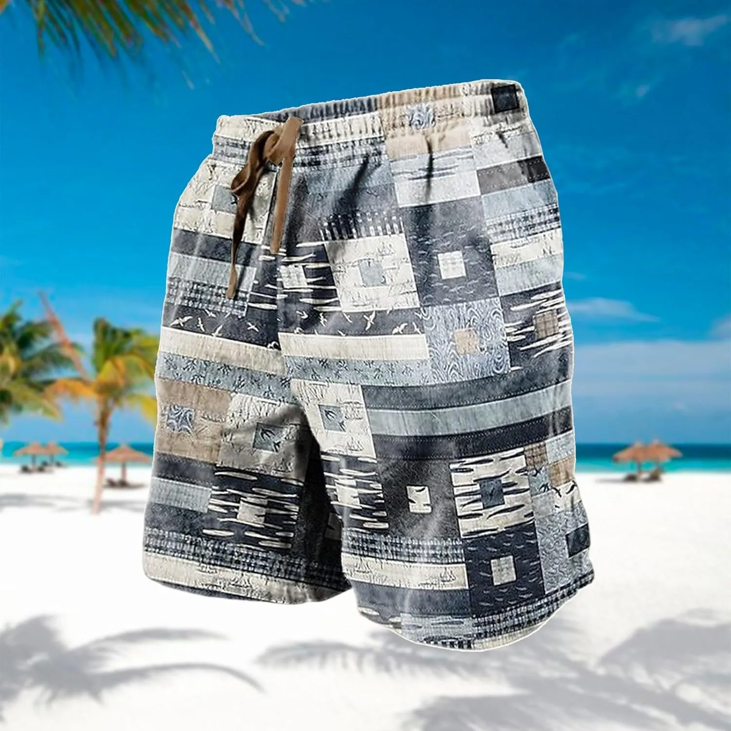 Mens Summer Shorts Men's Sports Shorts Beach Shorts Casual Cotton Linen Shorts Chores Para Men's Casual Mens
