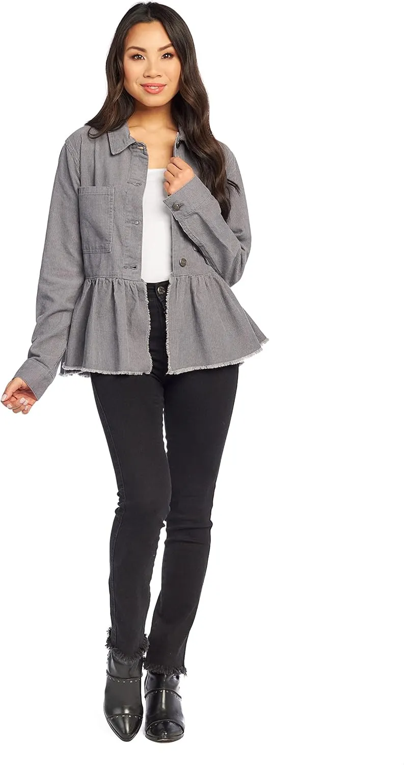 Mud Pie Banks Corduroy Womens Jacket