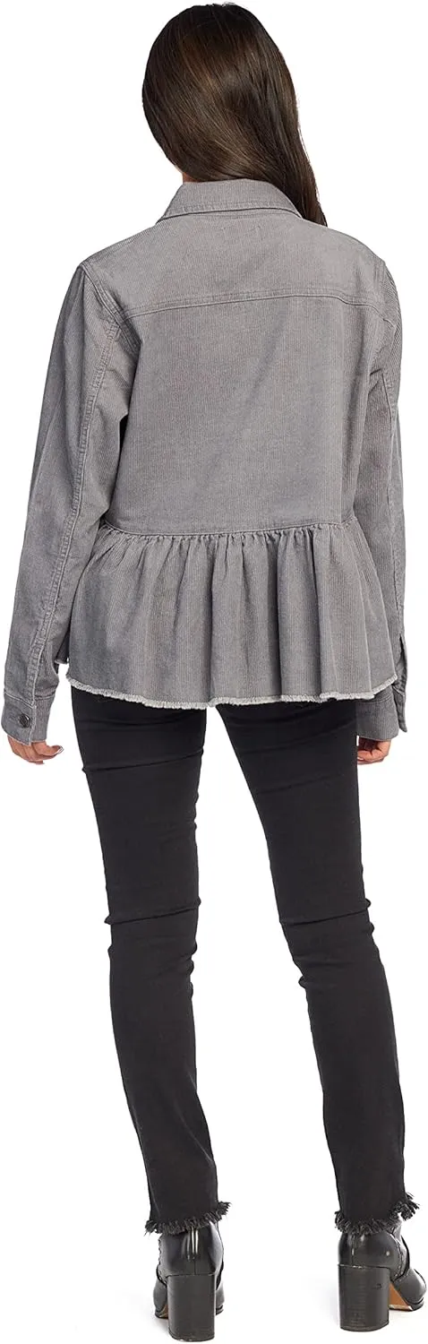 Mud Pie Banks Corduroy Womens Jacket