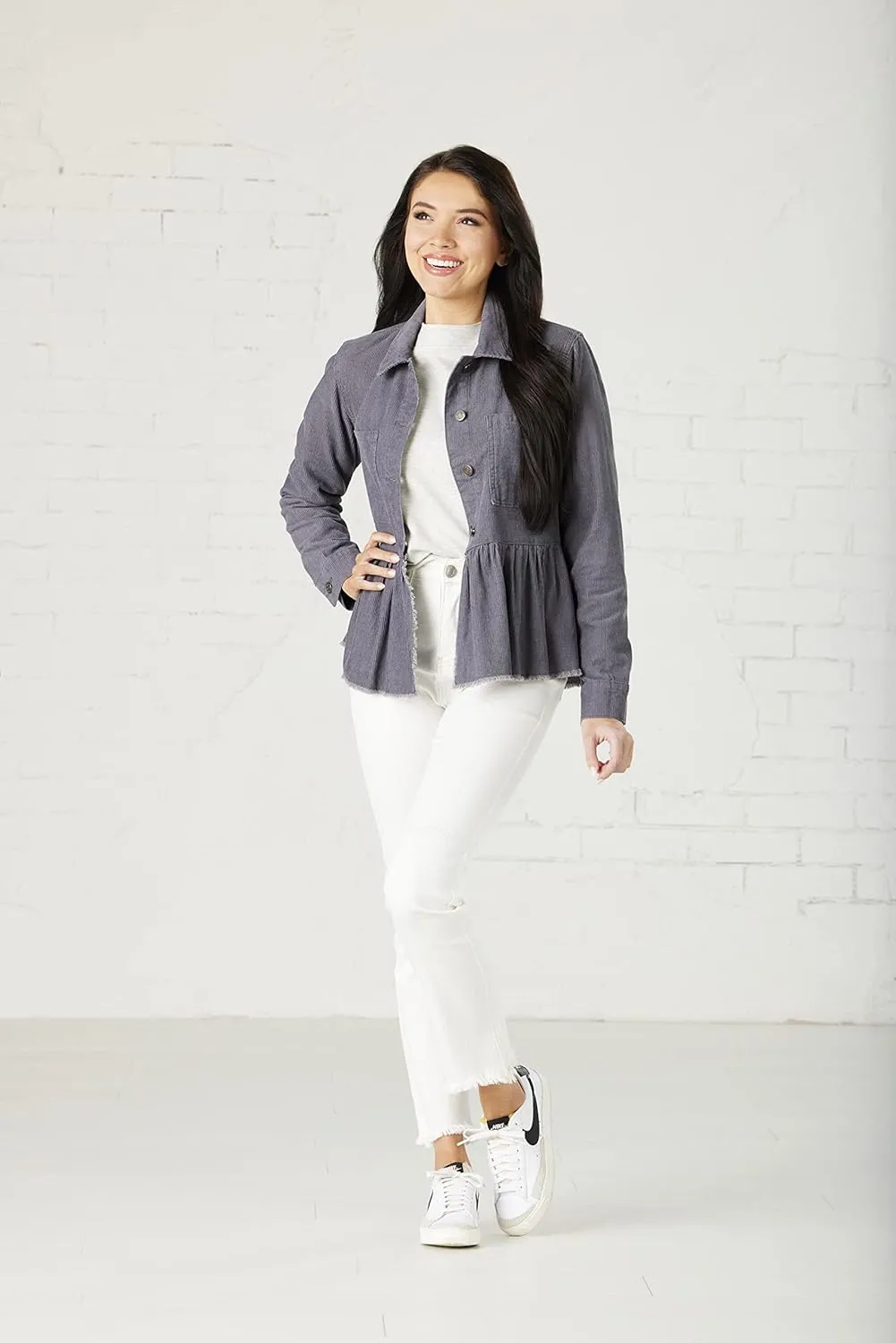 Mud Pie Banks Corduroy Womens Jacket