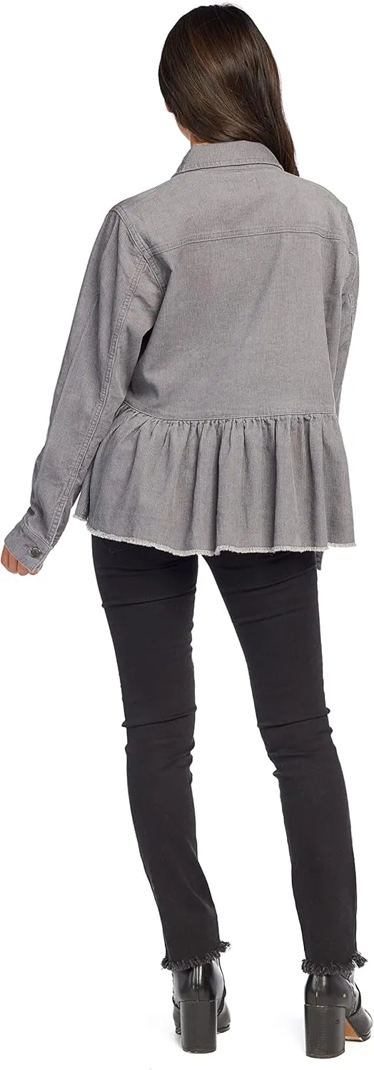 Mud Pie Banks Corduroy Womens Jacket