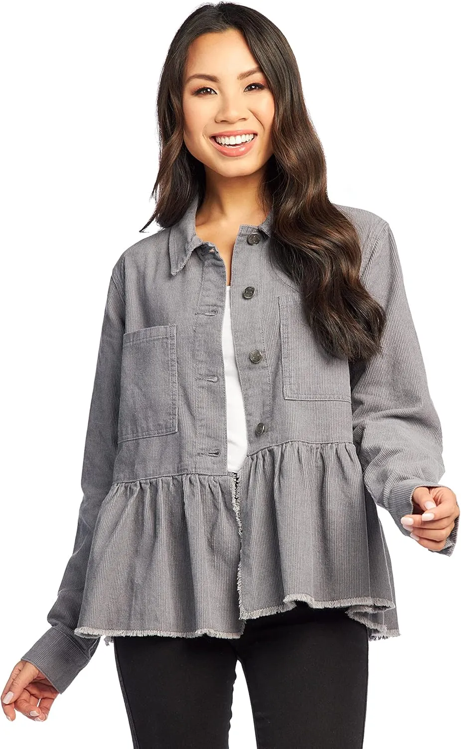 Mud Pie Banks Corduroy Womens Jacket